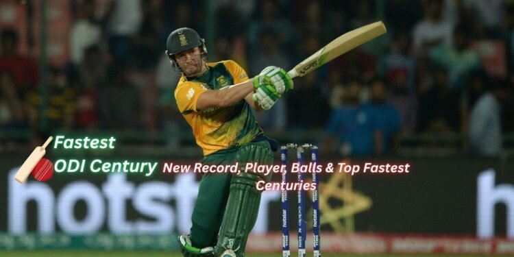 Fastest ODI Century
