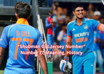 Shubman Gill Jersey Number