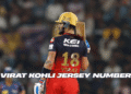 Virat Kohli Jersey Number